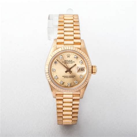 rolex ralese 1990 ladies dabe|rolex watches value.